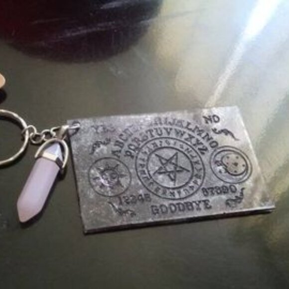 Ouija Board Keychain Or Bag Charm - Picture 2 of 4